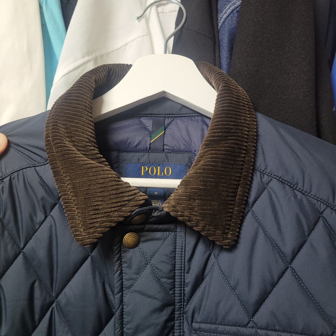 폴로 랄프로렌 퀼팅 자켓 M 상품이미지4