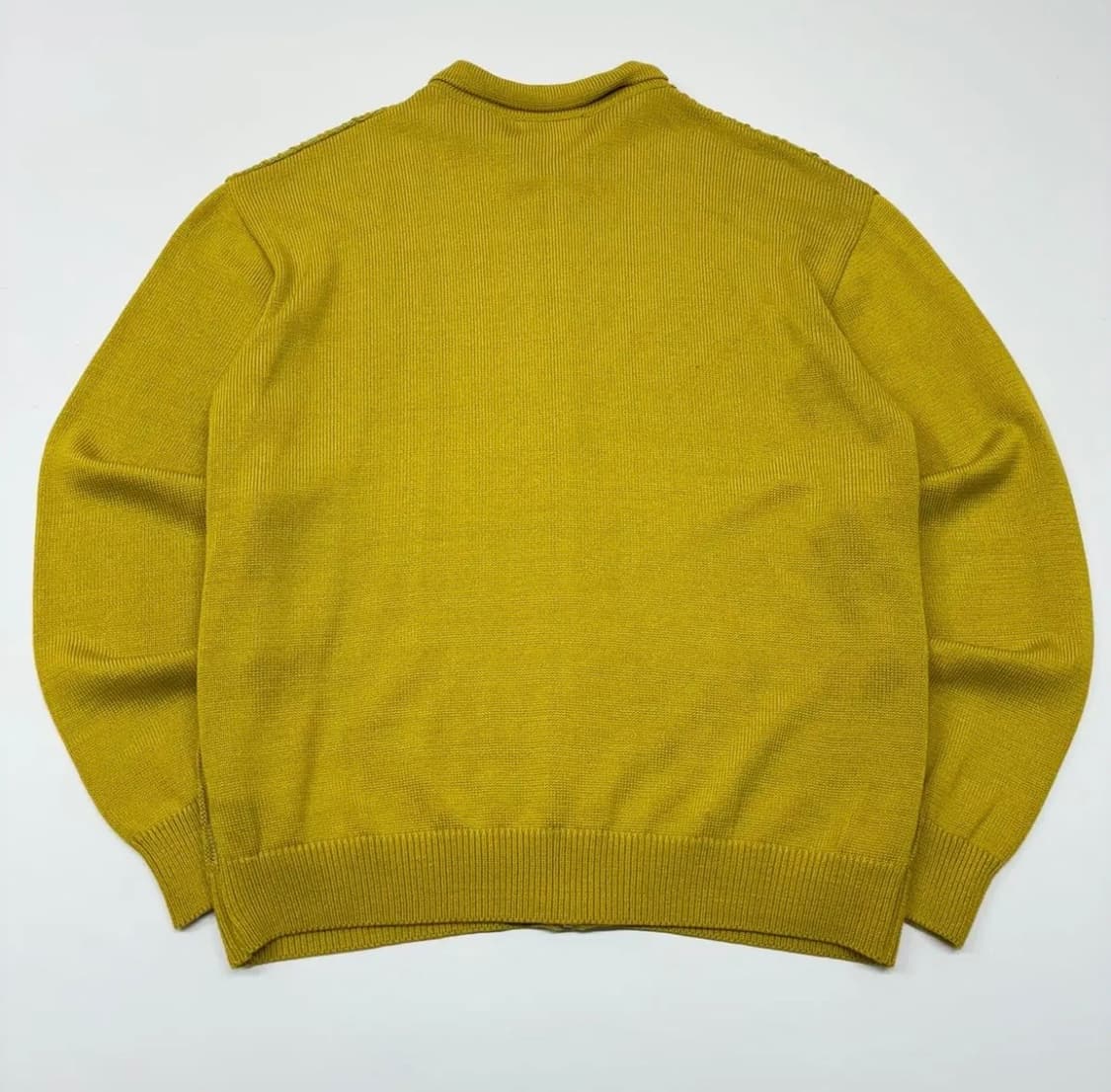 디스이즈네버댓 니트 집업 가디건 옐로우 xl 상품이미지6