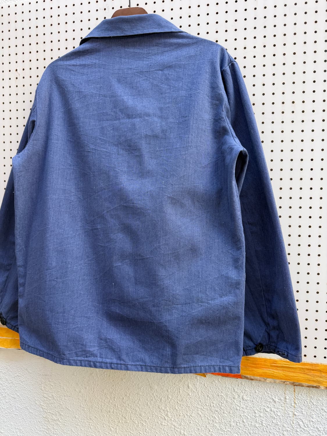 1980s LIGHTWEIGHT CHAMBRAY 샴브레이 프렌치워크자켓 상품이미지7