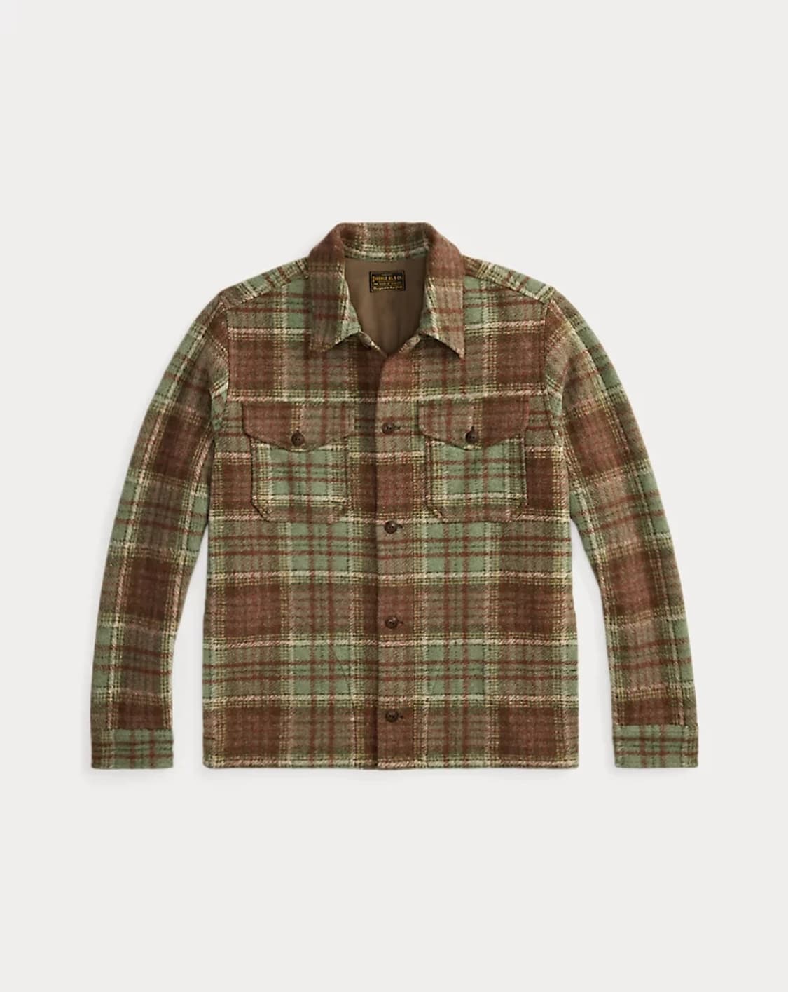 RRL 더블알엘 울 체크 셔츠자켓 L 상품이미지1