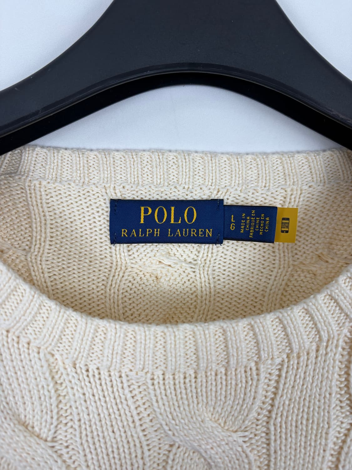 a138) 폴로랄프로렌 포니 케이블 니트 상품이미지3