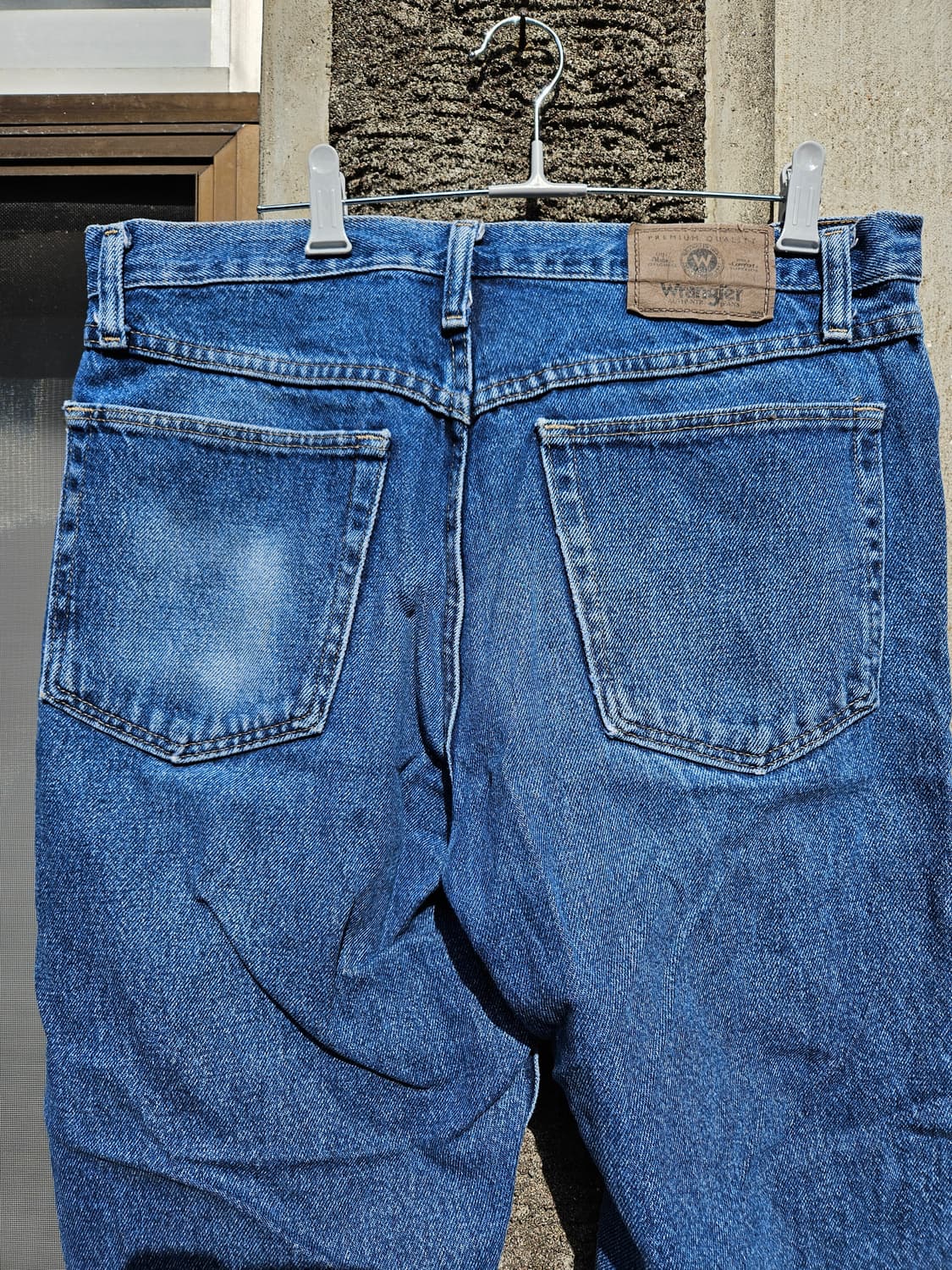 랭글러 빈티지 중청 릴랙스드핏 데님 (32×30 / 지퍼플라이) 상품이미지5