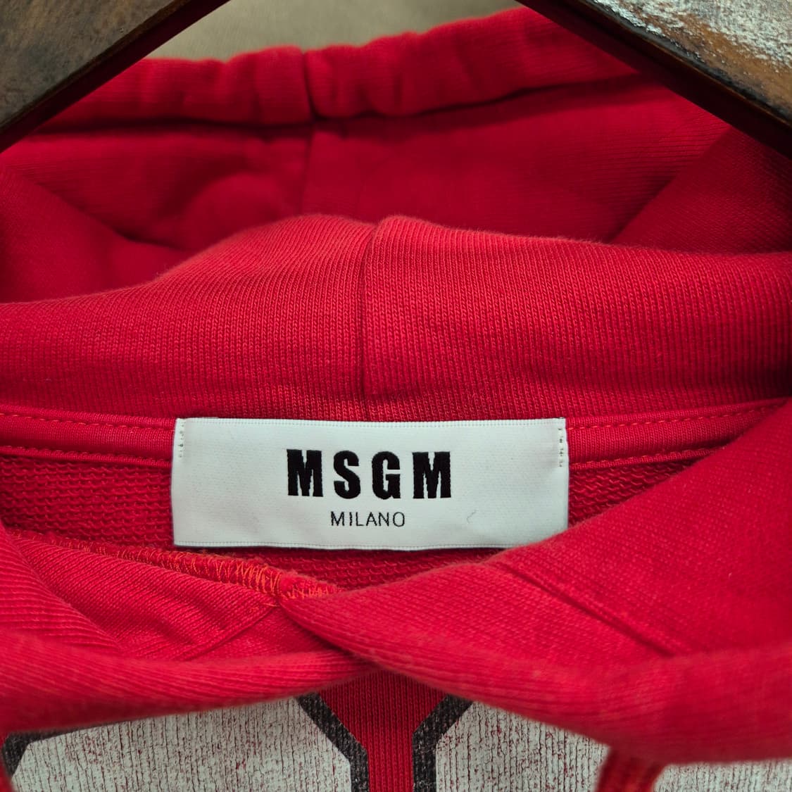 MSGM 스타 안타르시아 럭비 후디 XS 상품이미지3