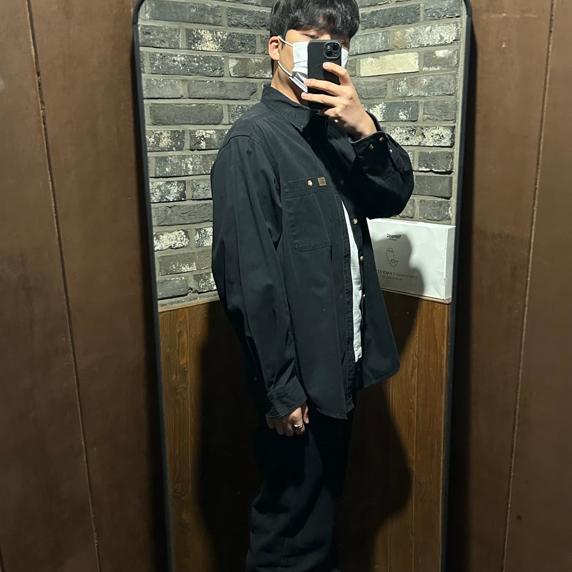 XL) Wrangler 랭글러 투포켓 워크웨어 코튼 셔츠 W13 상품이미지9