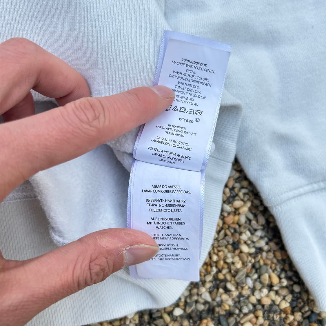 폴로 랄프로렌 화이트 맨투맨 상품이미지6