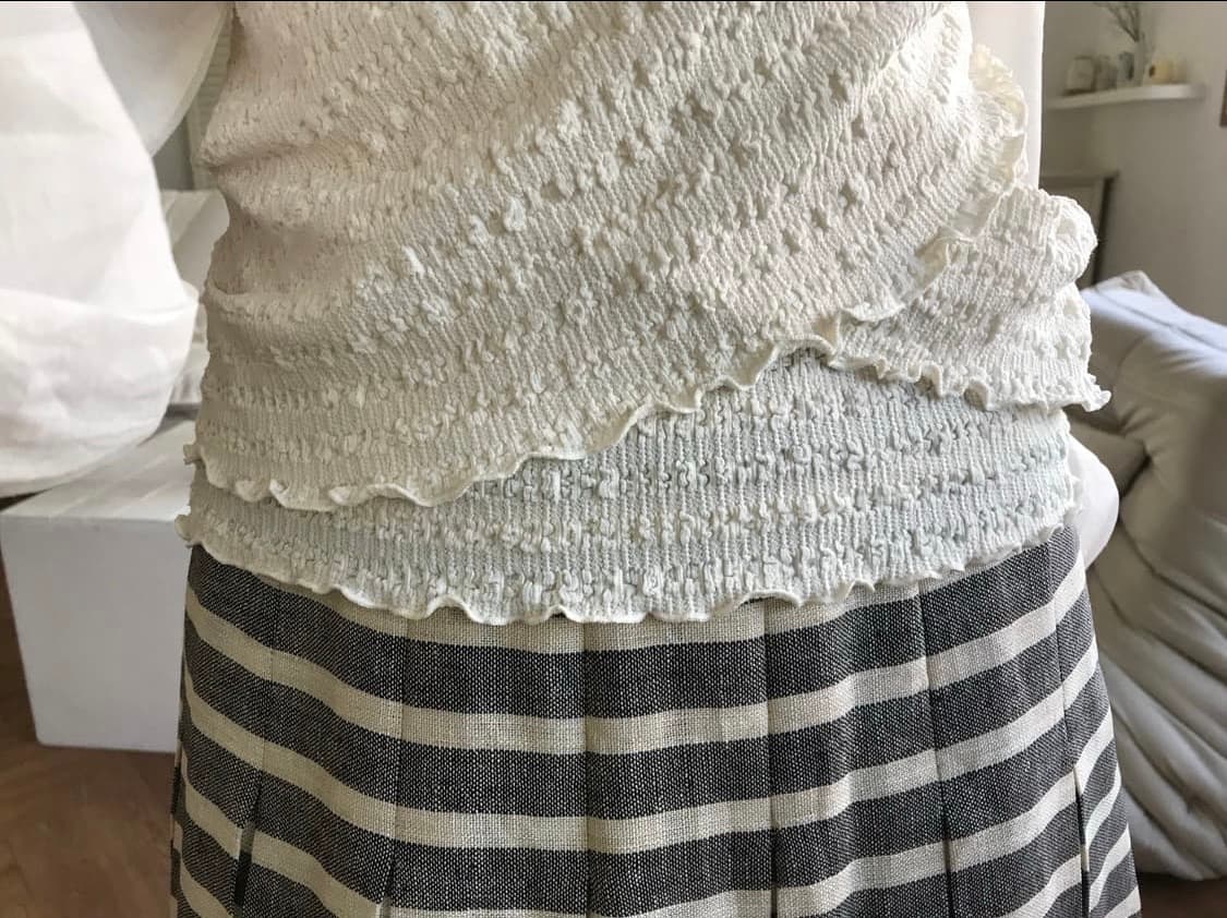 Vintage wrap blouse 상품이미지5
