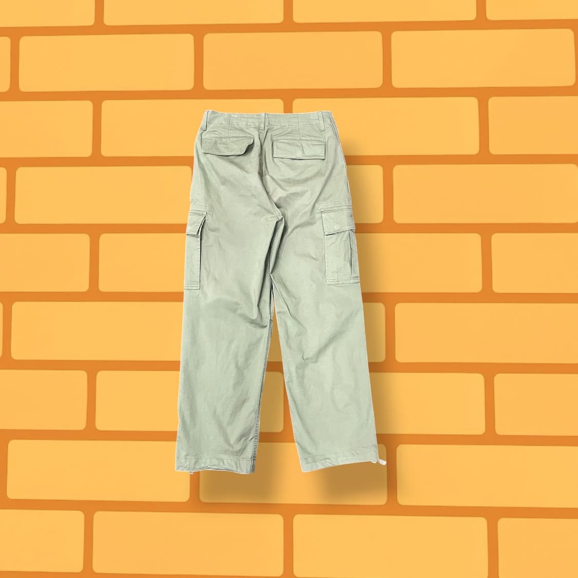 밀리터리 라이트 올리브 카고 팬츠 (32) 상품이미지4