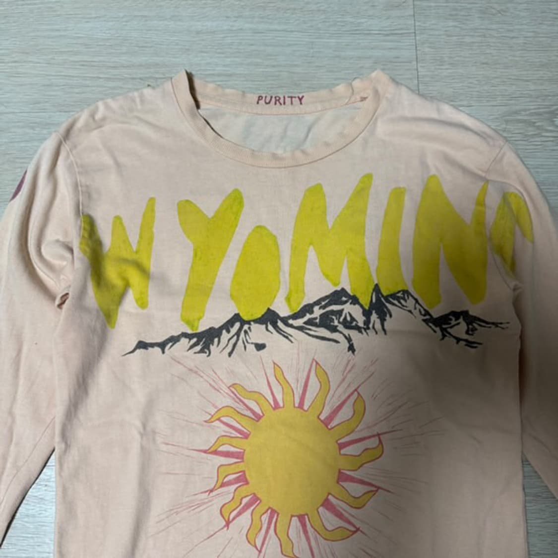 kanye west long-sleeve T-shirt wyoming y 상품이미지3