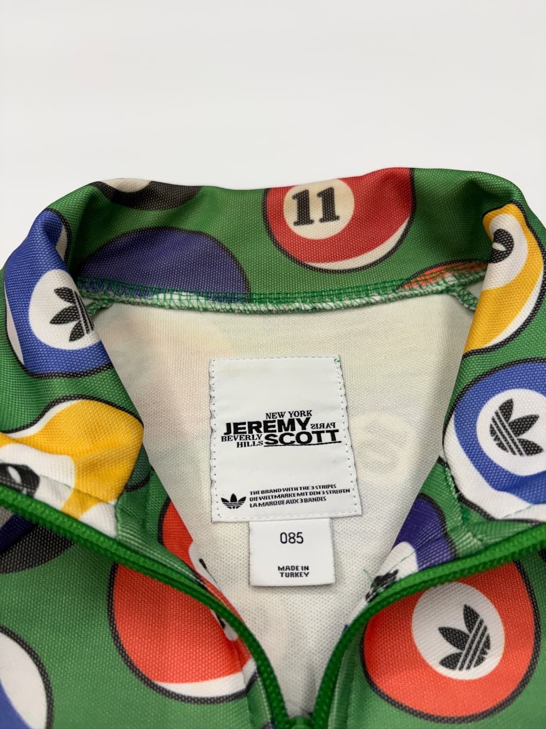 아디다스 파이어버드 x 제레미스캇 포켓볼 트랙탑 져지 자켓 Size: X 상품이미지4