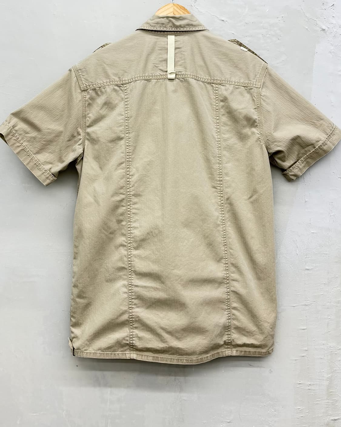 디키즈 00s 유틸리티 포켓 하프 셔츠 베이지 상품이미지2