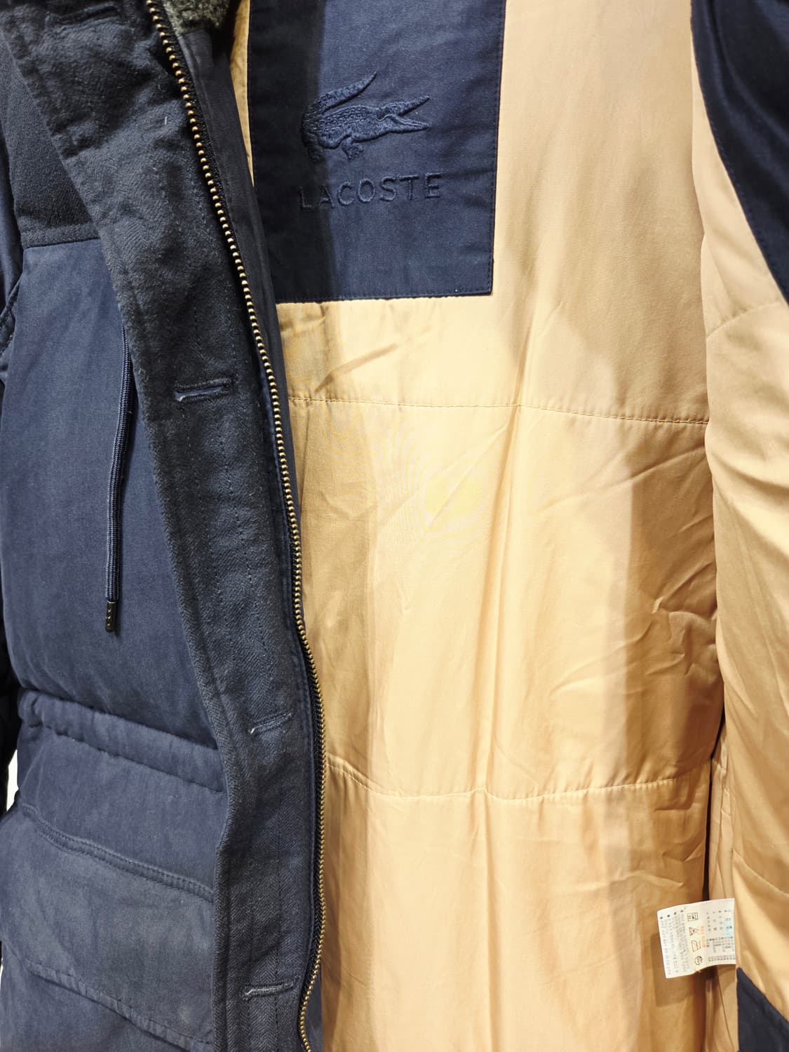 라코스테 네이비 덕다운 파카 패딩_95 상품이미지5