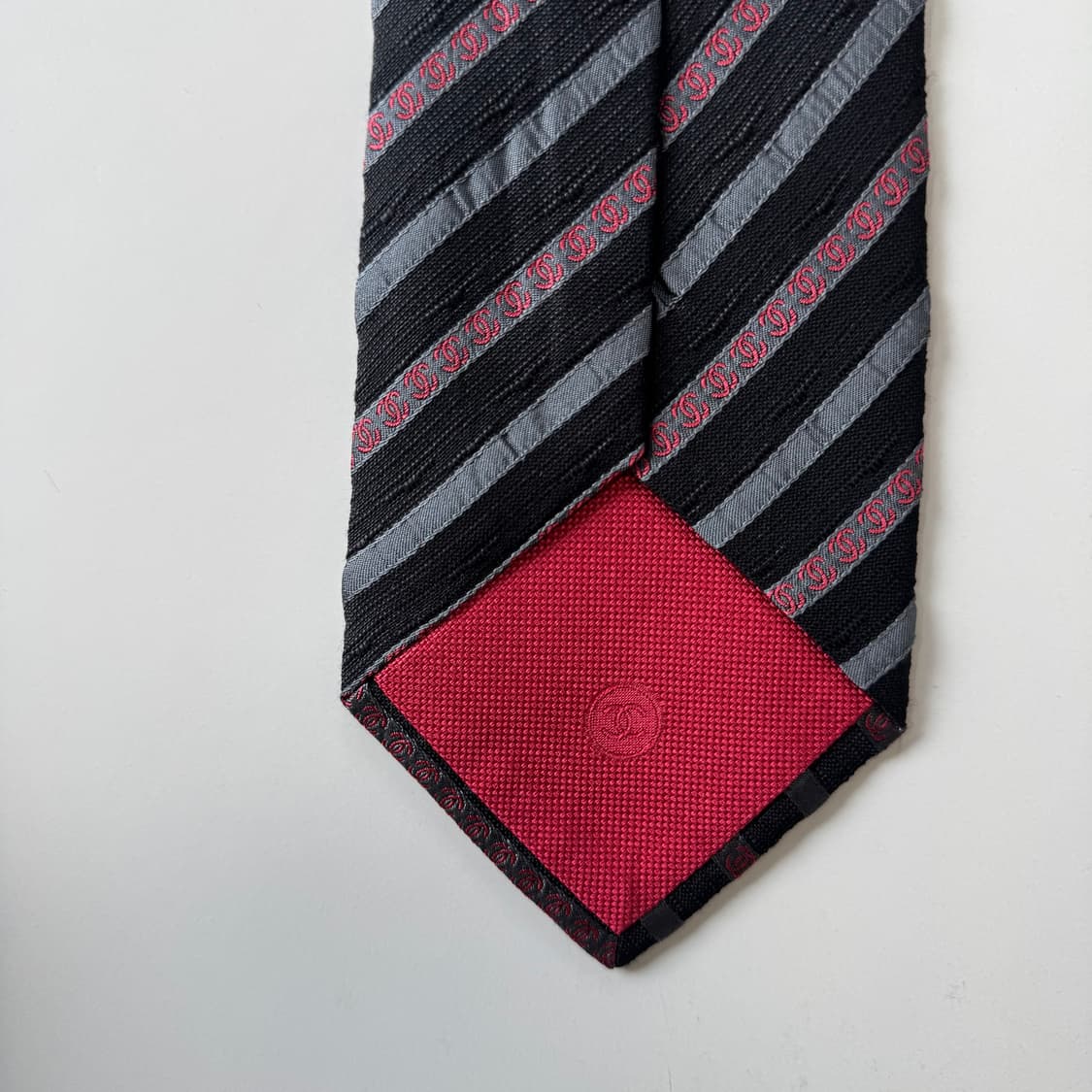 샤넬(CHANEL)모노그램 명품 정품 넥타이 상품이미지7