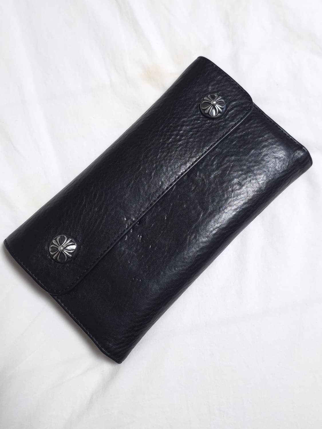 [OS] 크롬하츠 웨이브 크로스볼 장지갑 블랙 상품이미지2