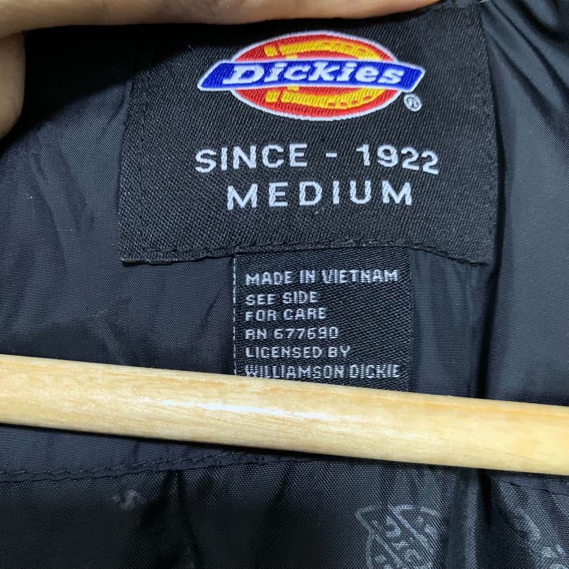 디키즈 블랙 패딩 점퍼 빈티지 남녀공용 M 상품이미지6