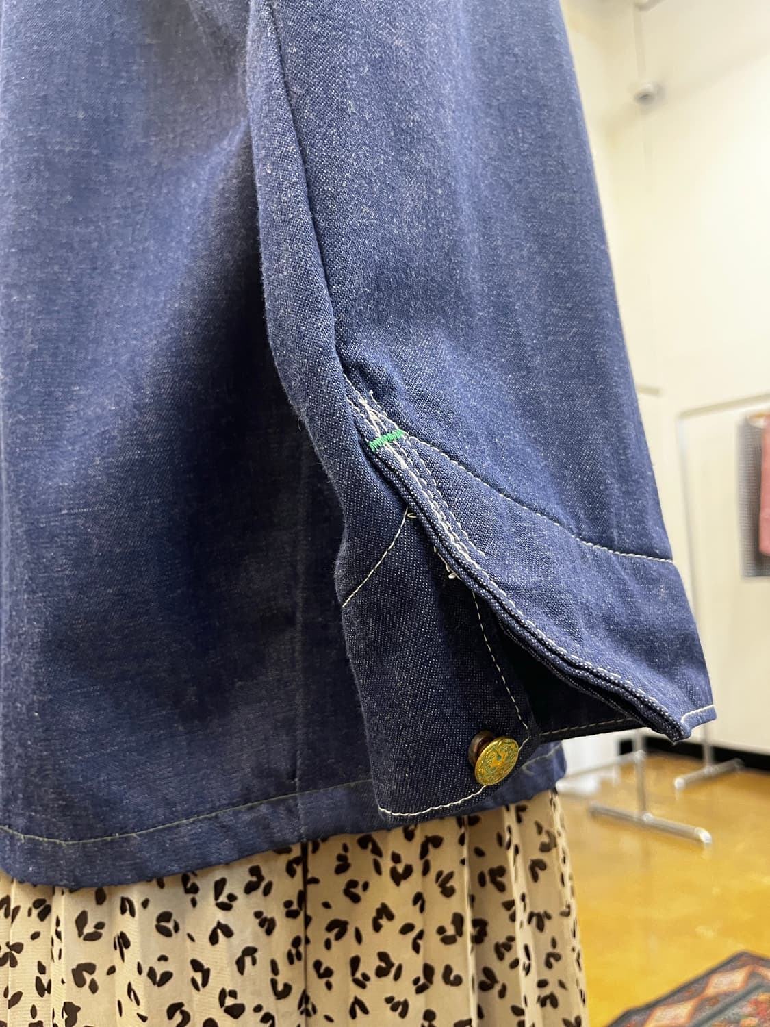 오시코시 비고시 데님 초어 자켓 상품이미지6