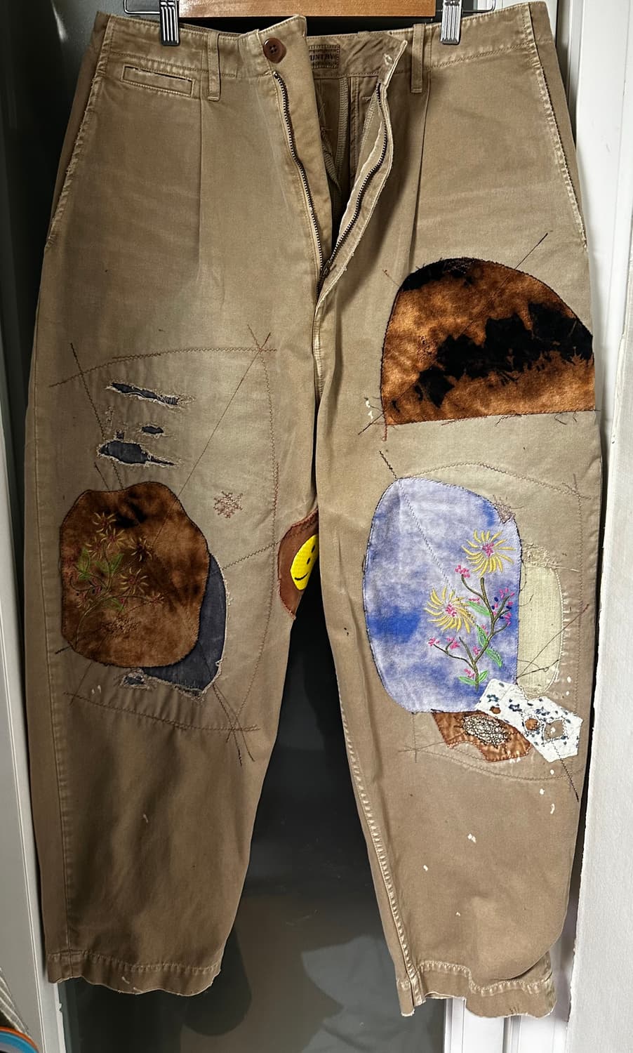 캐피탈 카츠라기 님팬츠 베이지 상품이미지1