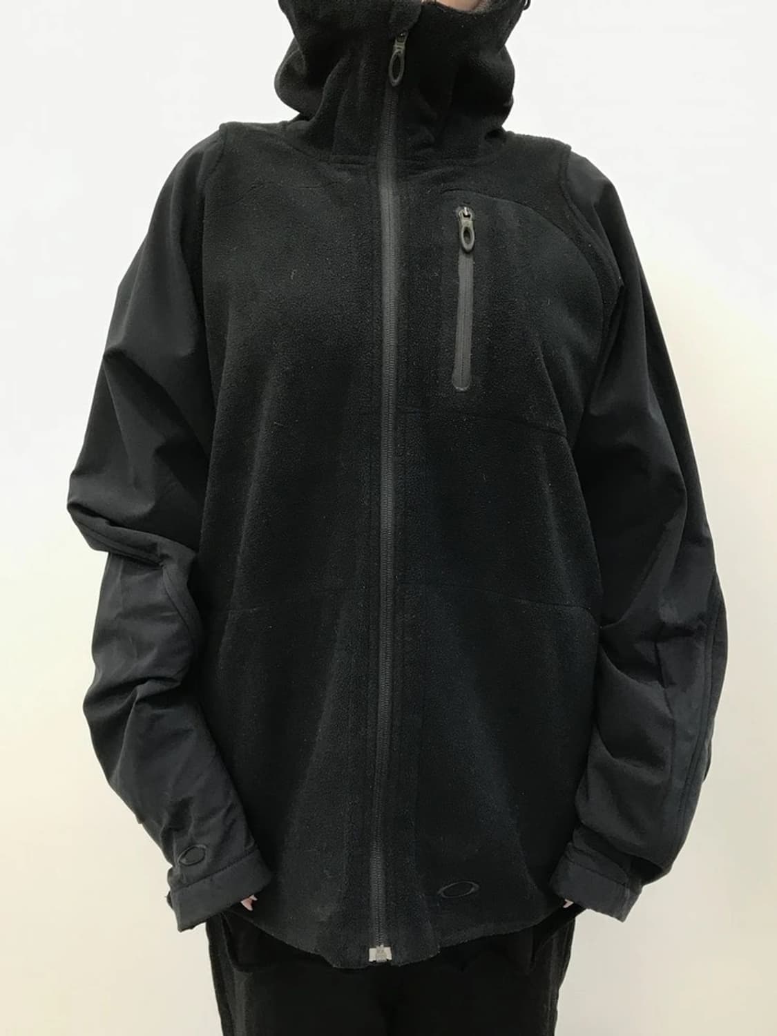 Oakley Black Tech Fleece Zip Hoodie 상품이미지3