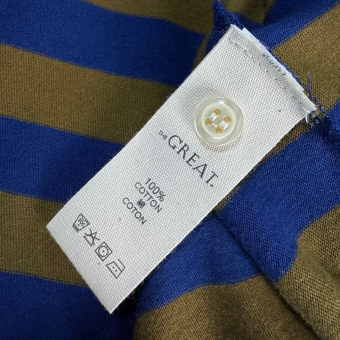 더그레잇 스트라이프 헨리넥 티셔츠 상품이미지3