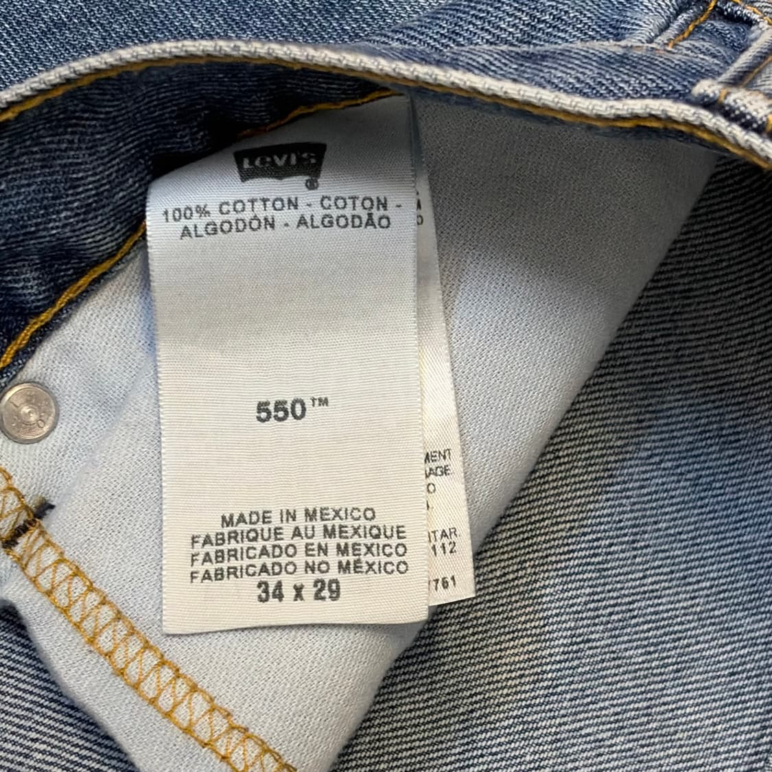 00s USA  빈티지 리바이스 550 청바지 상품이미지4