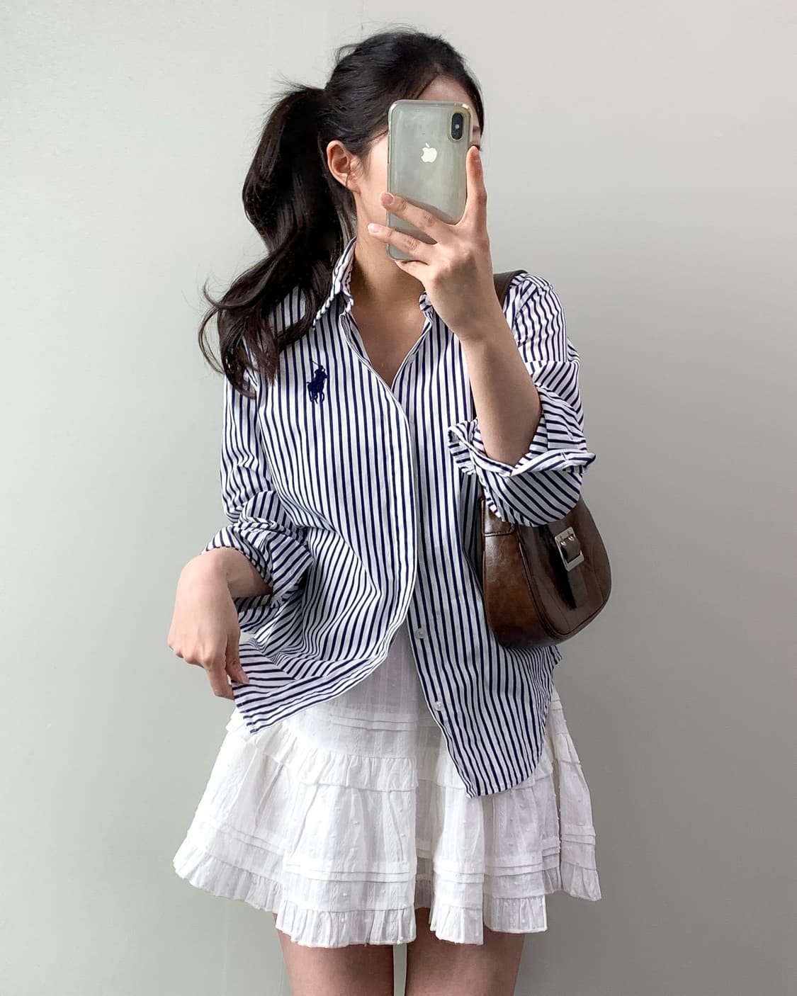 폴로 빅포니 스트라이프 셔츠 상품이미지2