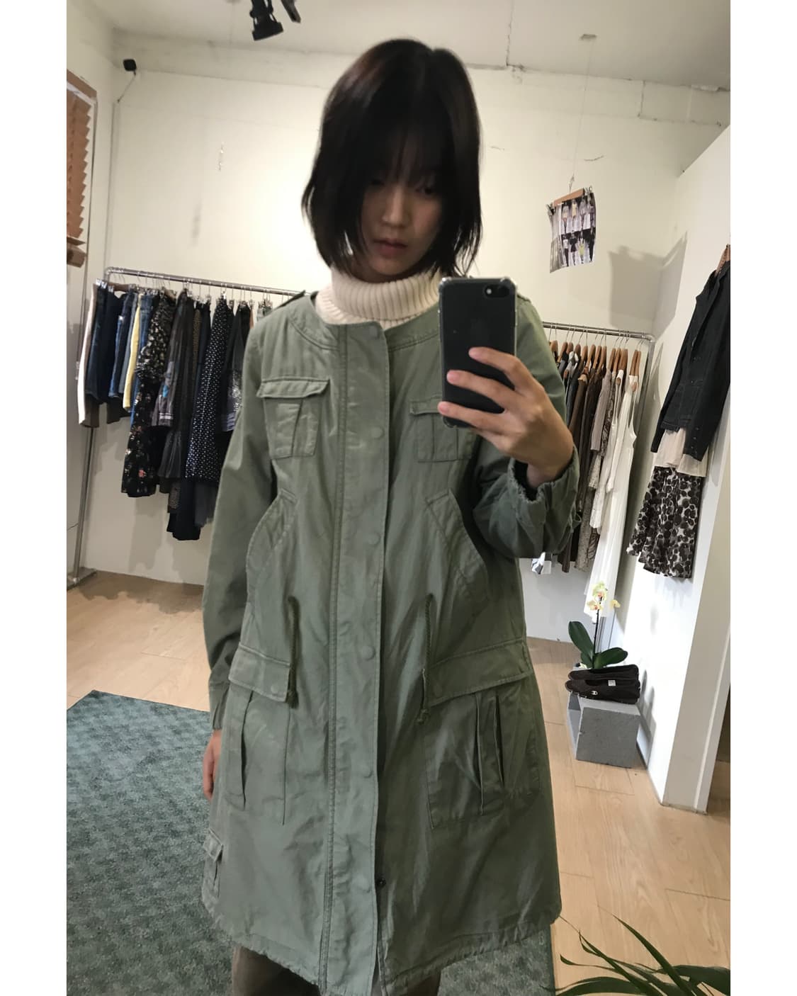 Ne-net long jacket 상품이미지2