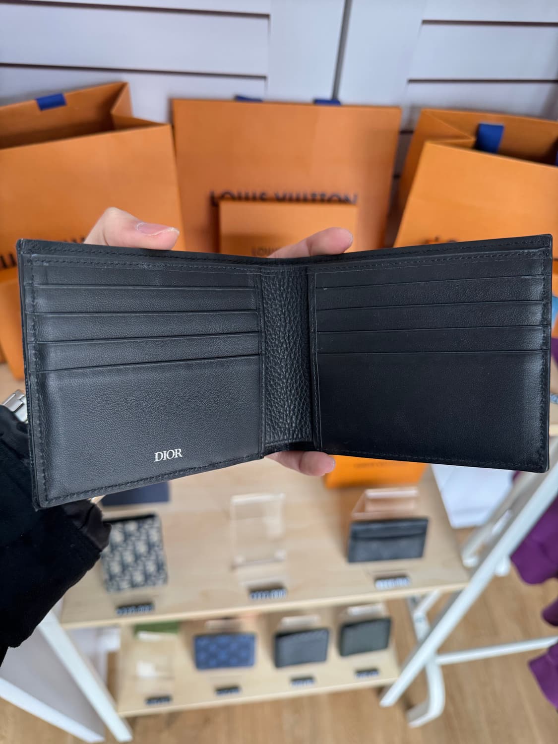 디올 오블리크 자카드 반지갑 신형 상품이미지7