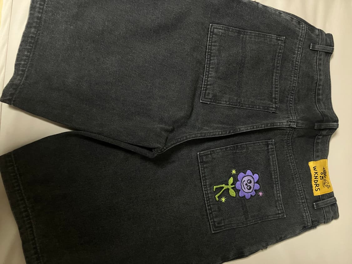 위캔더스 ISCREAM 데님 쇼츠  L 상품이미지2