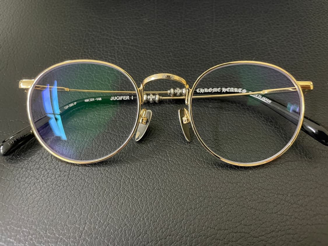크롬하츠 안경 쥬시퍼 골드 상품이미지2