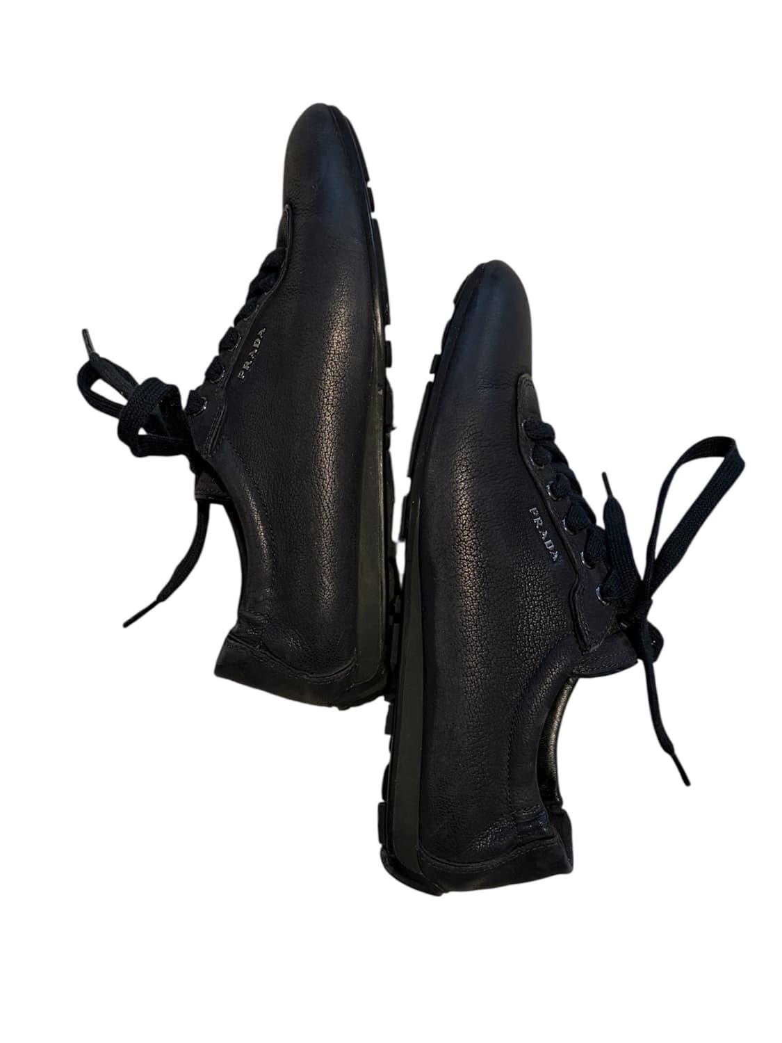 프라다 레더 스니커즈 상품이미지4
