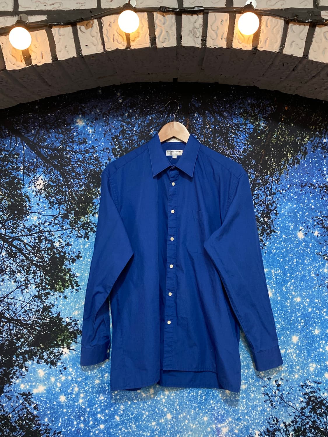 ⚜️GIVENCHY(지방시) 빈티지 블루 셔츠 상품이미지1