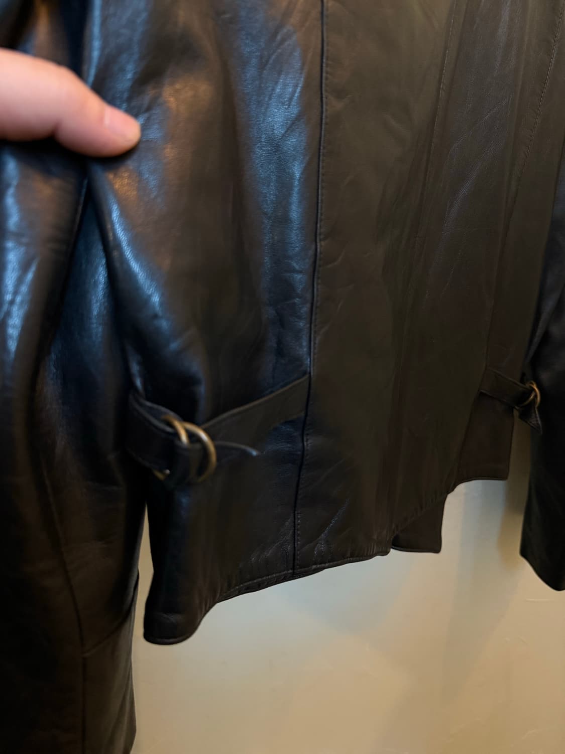 아네스베 나폴레옹 가죽자켓 상품이미지6