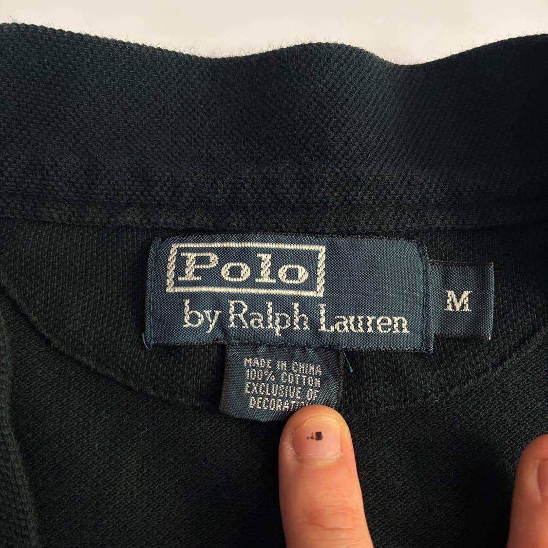 Polo 폴로 랄프로렌 블랙 그린포니 코튼 업버튼 가디건 상품이미지4