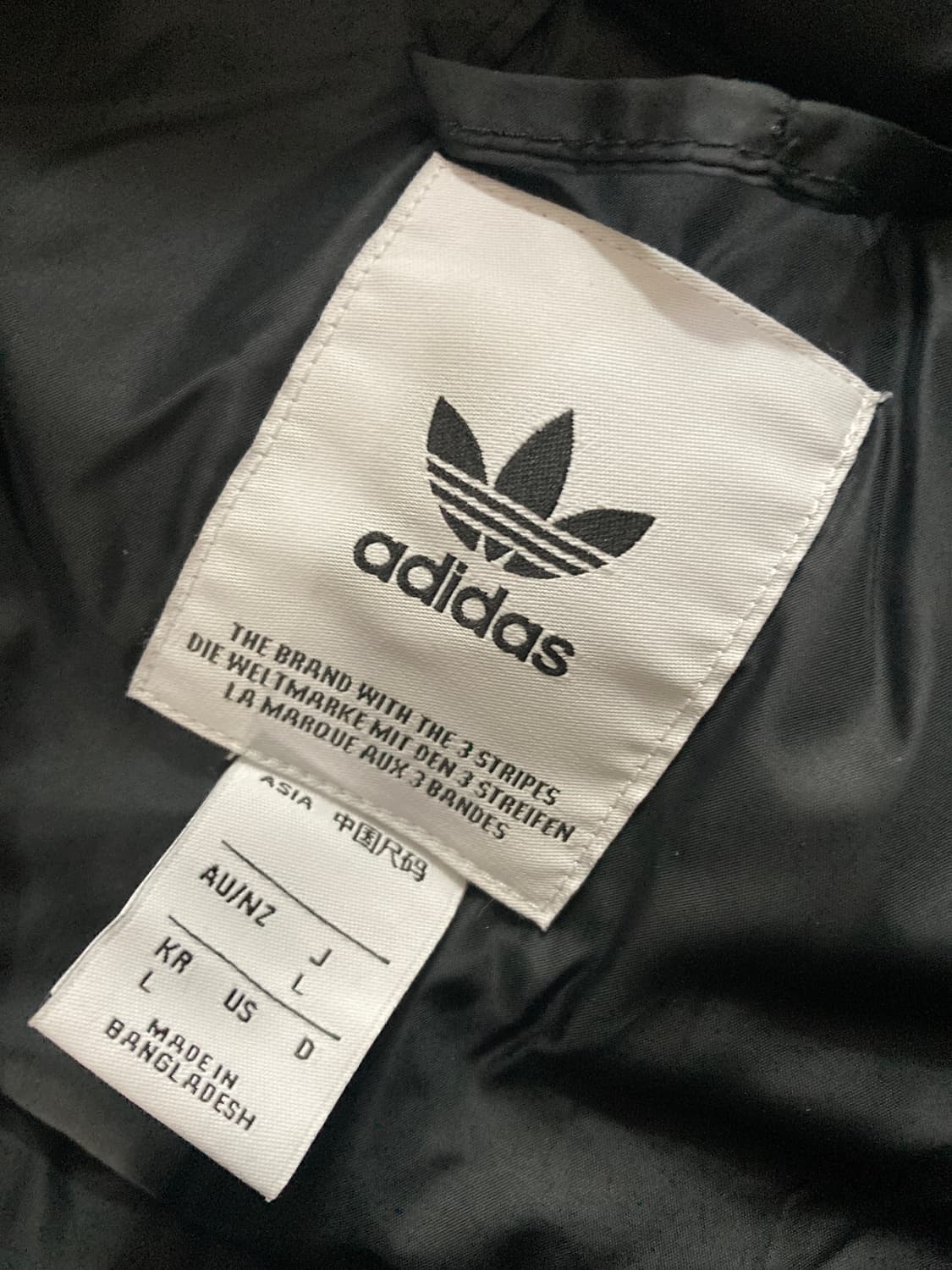 아디다스 블랙 3선 패딩 조끼 L 상품이미지8