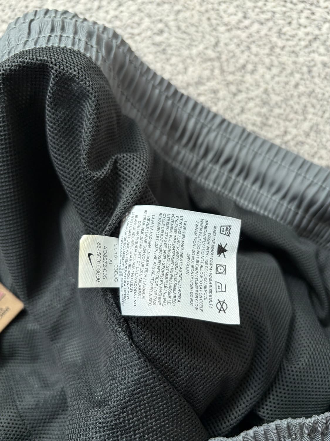 2018 나이키 ACG 우븐 쇼츠 그레이 아시아 xl 상품이미지4