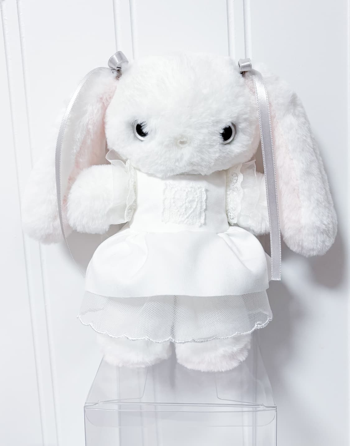 유키야 Yukiya 20cm 토끼 (화이트핑크) 핸드메이드 인형 상품이미지5