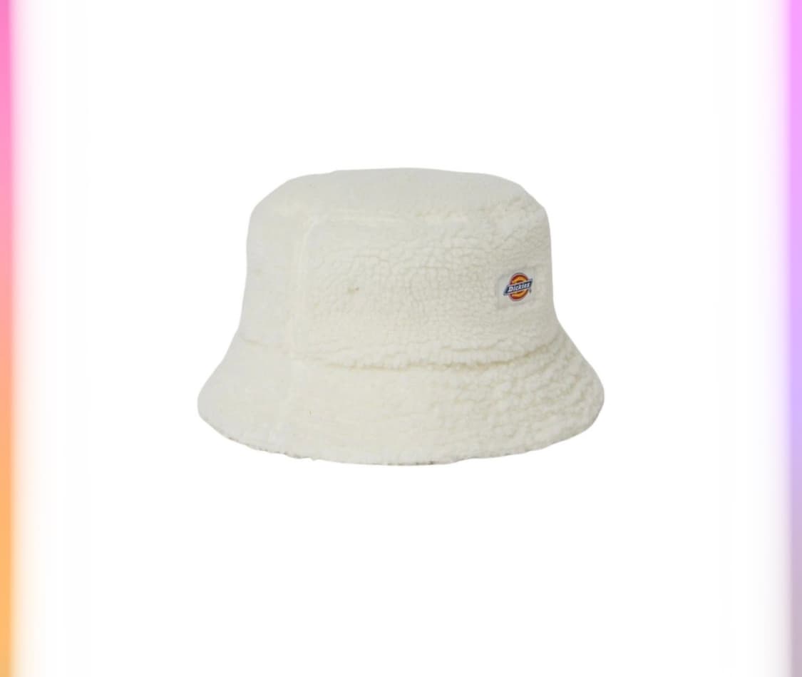 (L/XL) 디키즈 퍼 버킷햇 화이트 상품이미지6