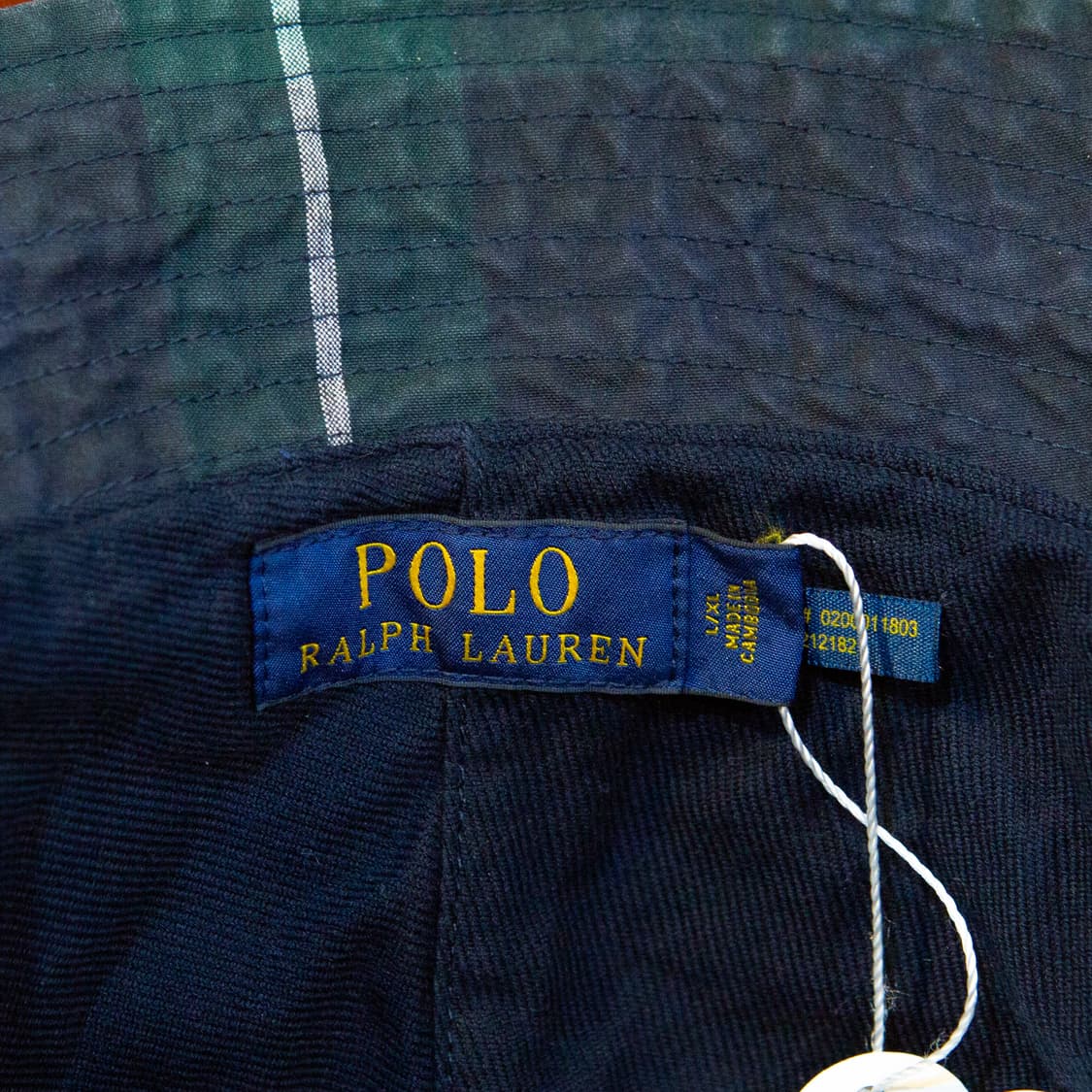 폴로 랄프로렌 블랙와치 버킷햇 상품이미지4