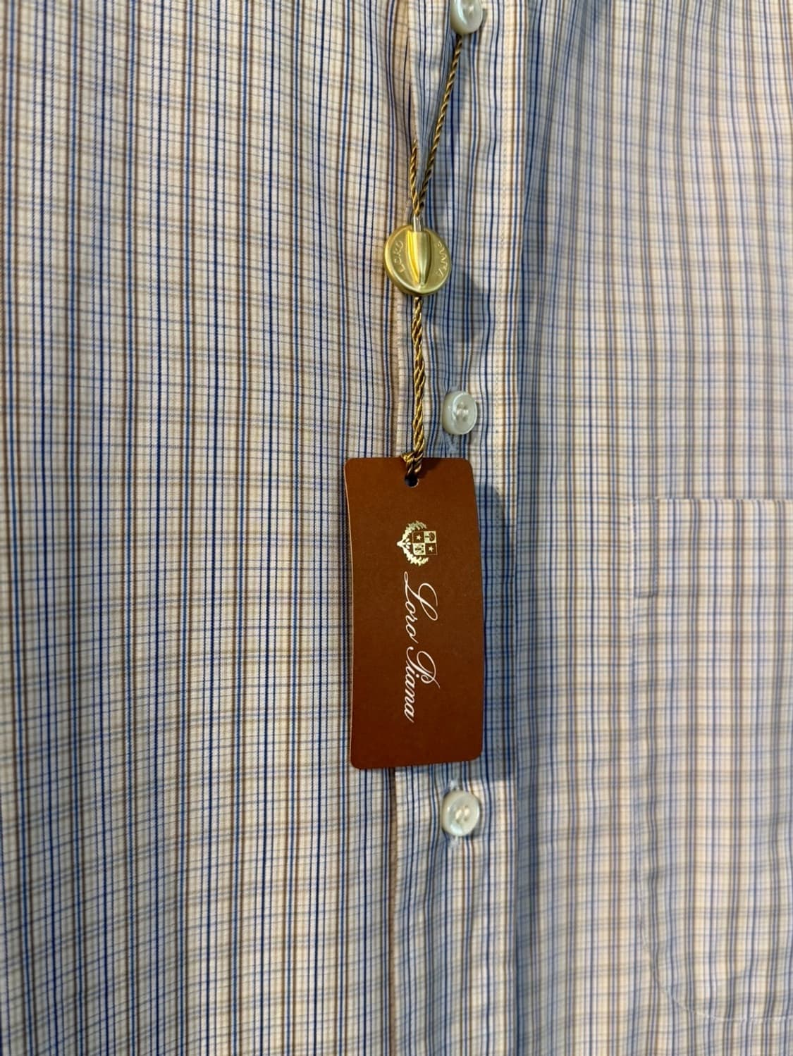 로로피아나 버튼다운 셔츠 100~103 상품이미지6