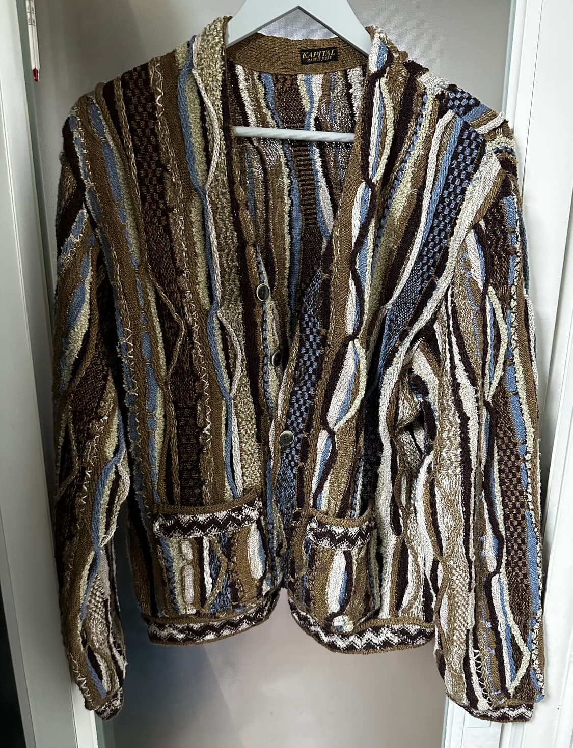 3) 캐피탈 가우디 가디건 브라운 상품이미지1