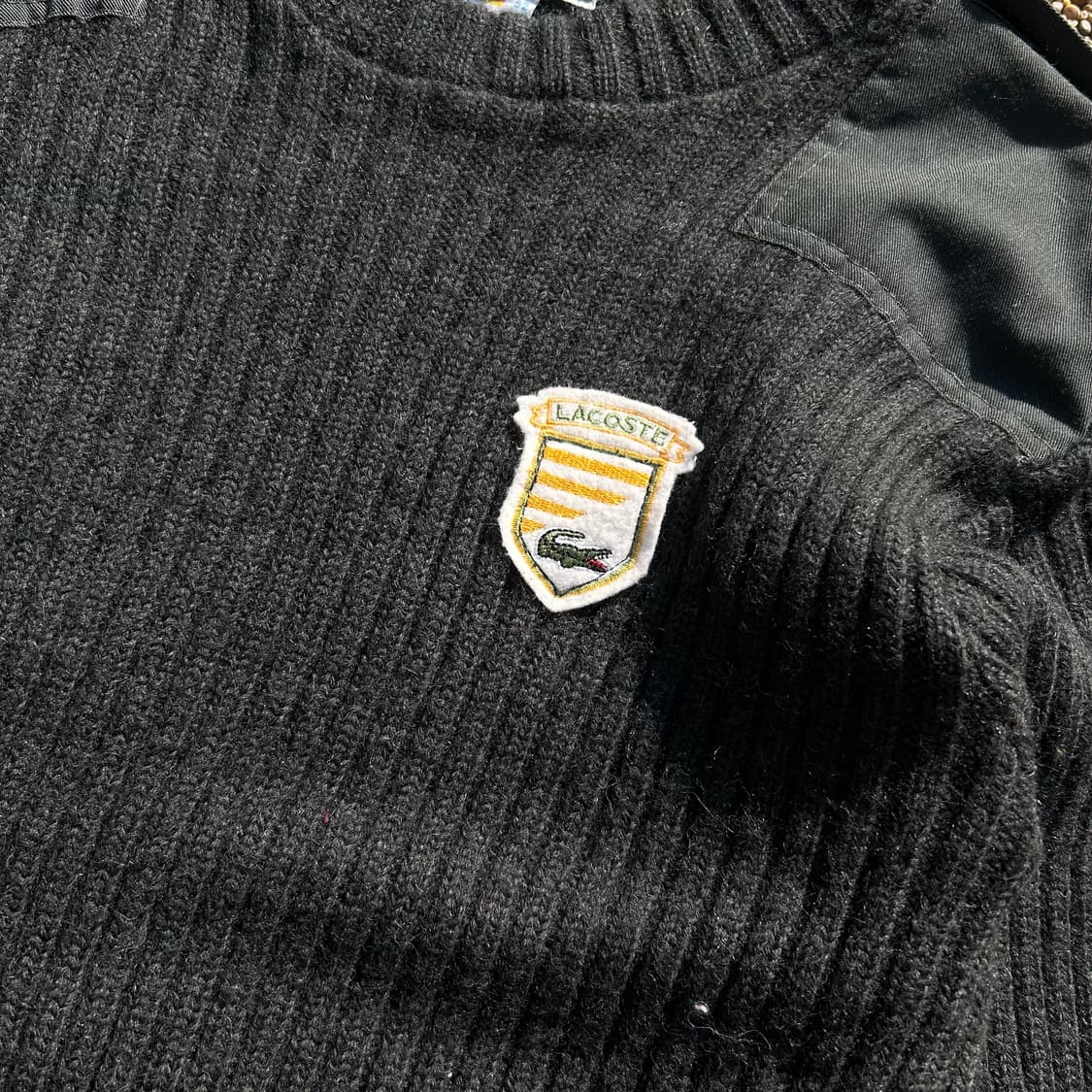 라코스테 코만도 블랙 니트 상품이미지4