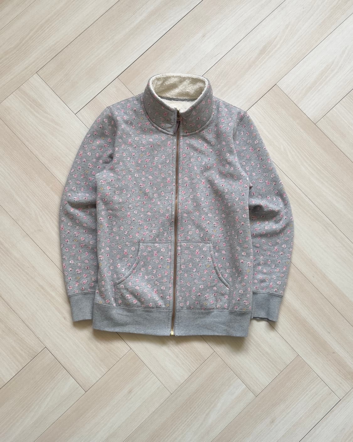 [GOOD DAY] Floral Fleece Jacket 상품이미지1