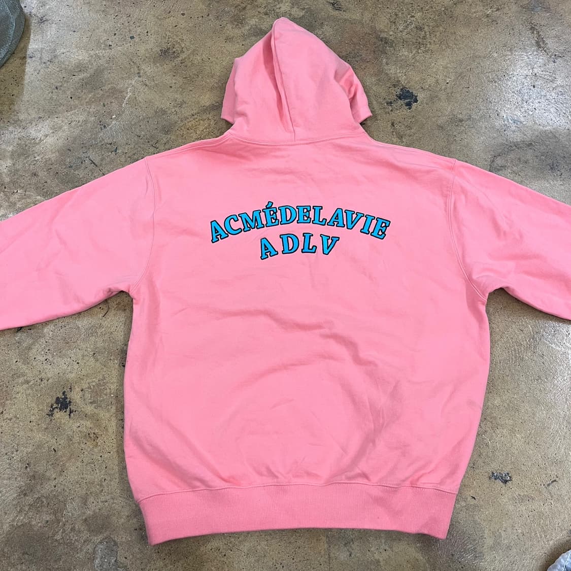 [정품] 아크메드라비 ADLV 핑크 후드티 b15 상품이미지4