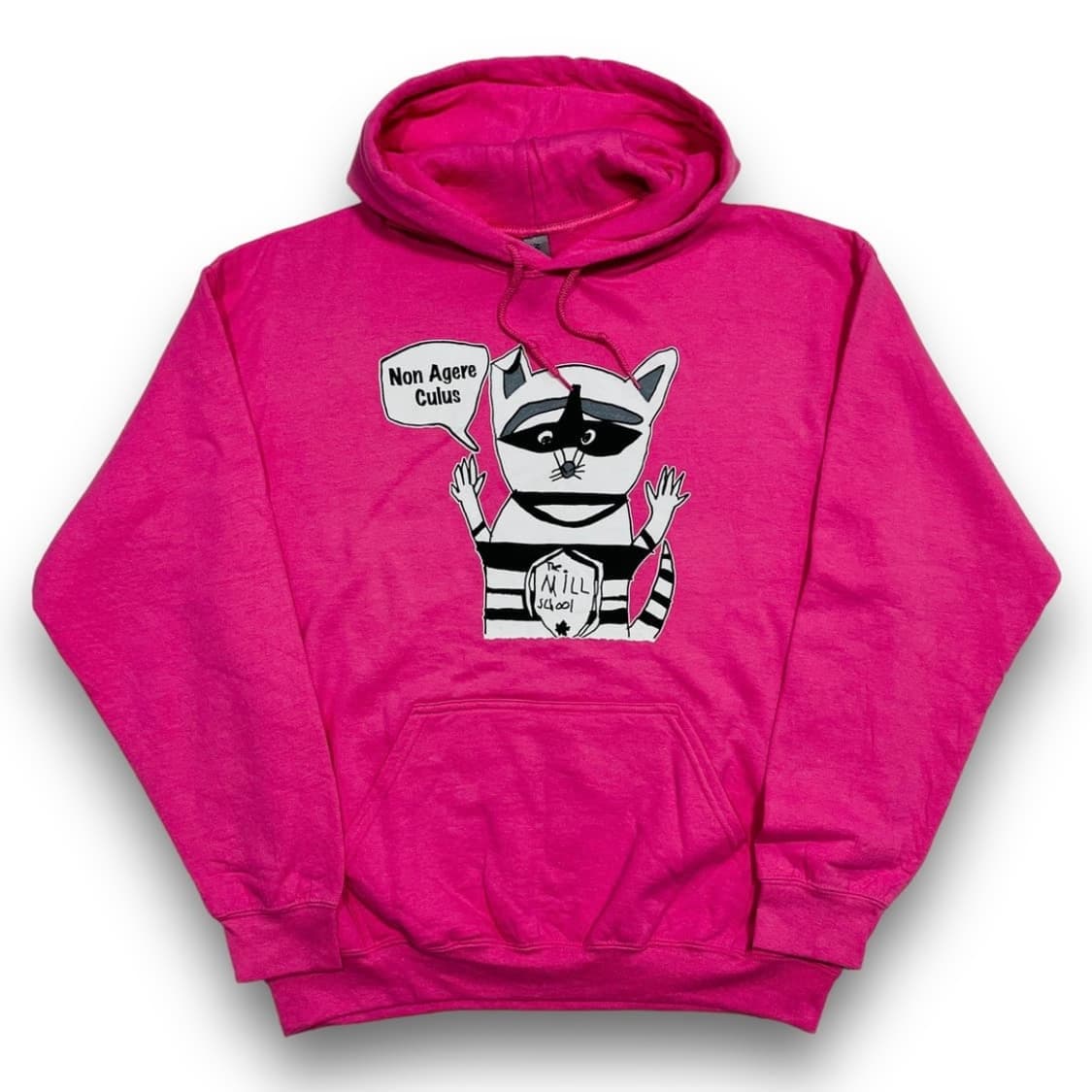 Non Agere Culus cat 빈티지 후디 상품이미지1