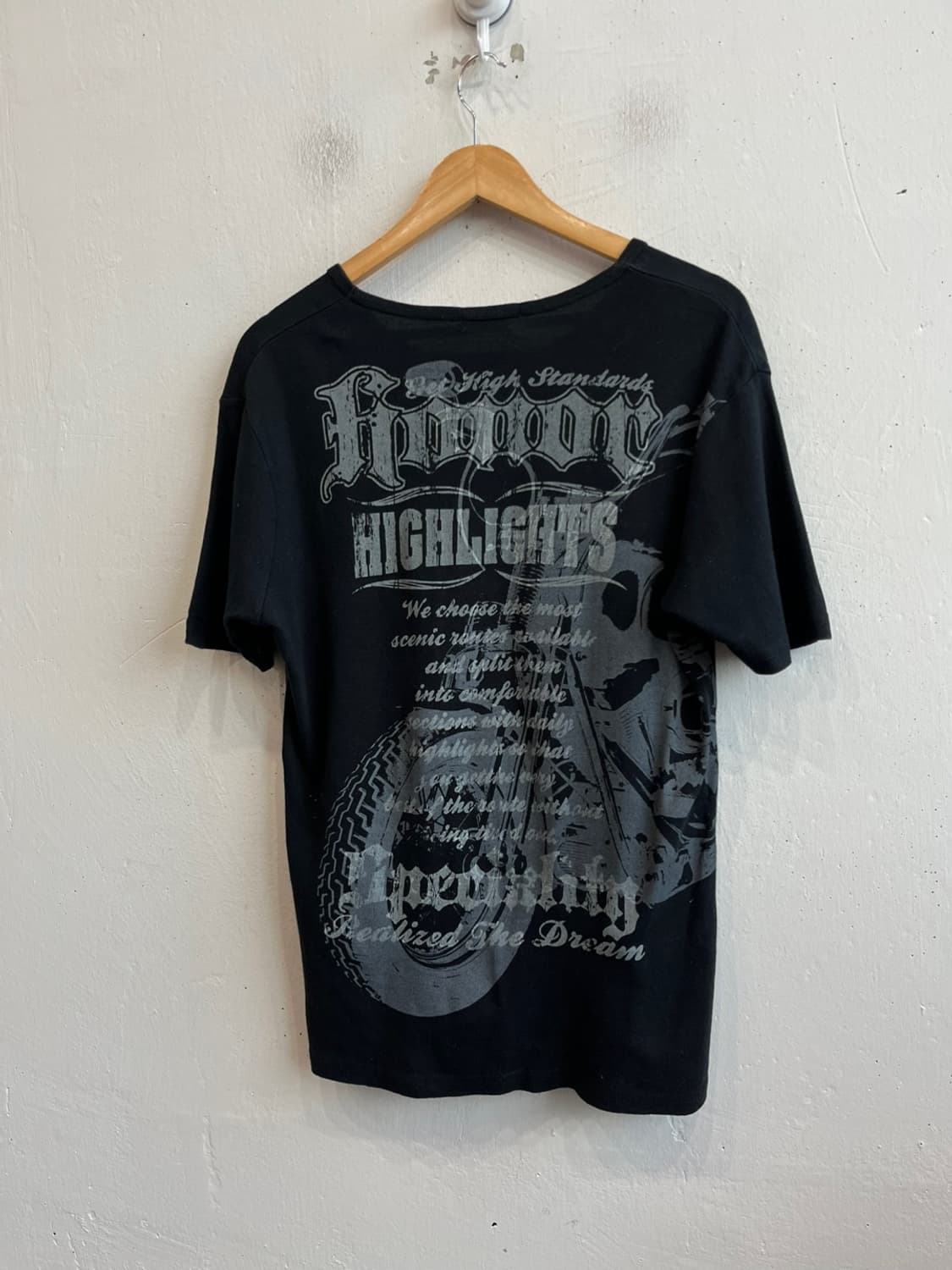 GLITZ JPN 펑크 반팔 티셔츠 상품이미지4