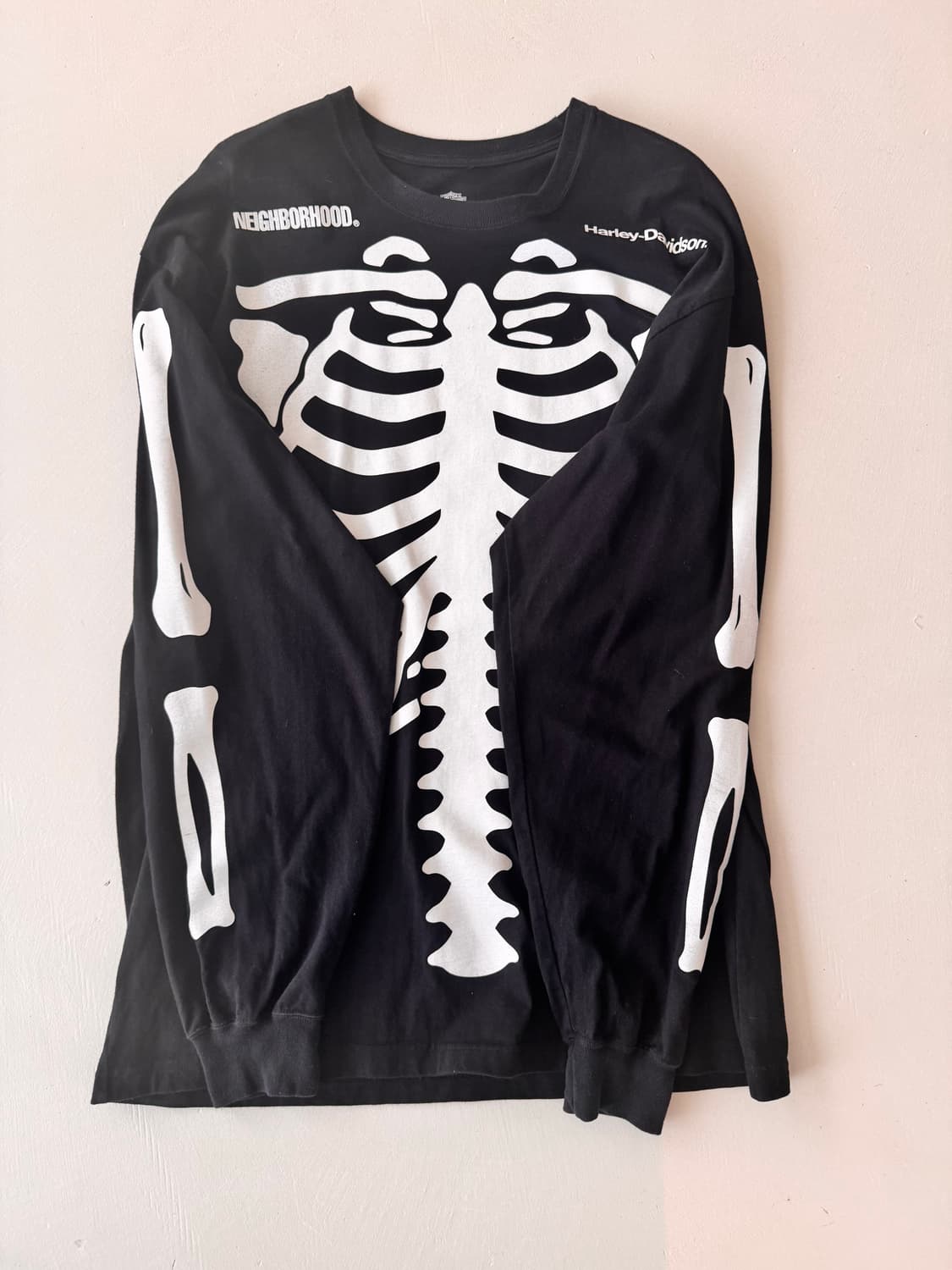 네이버후드 할리데이비슨 콜라보 티셔츠 상품이미지3