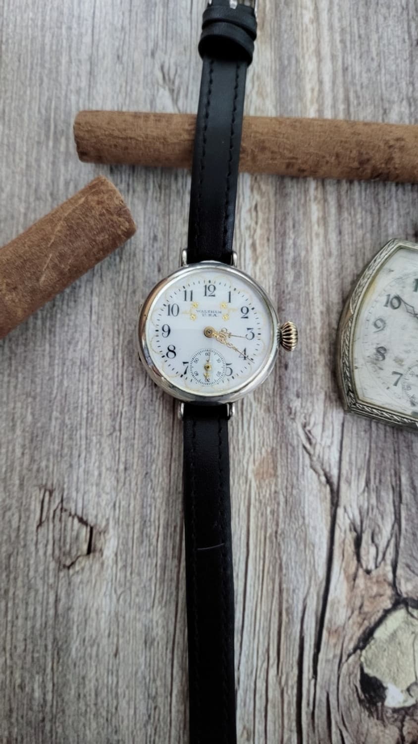 [특가상품]정품 월삼 1925년 에나멜 트렌치 수동 시계 상품이미지2