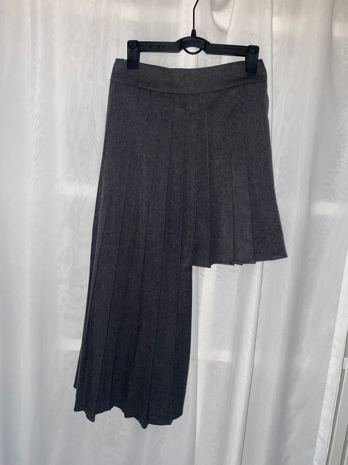 언발 플리츠 스커트 상품이미지2