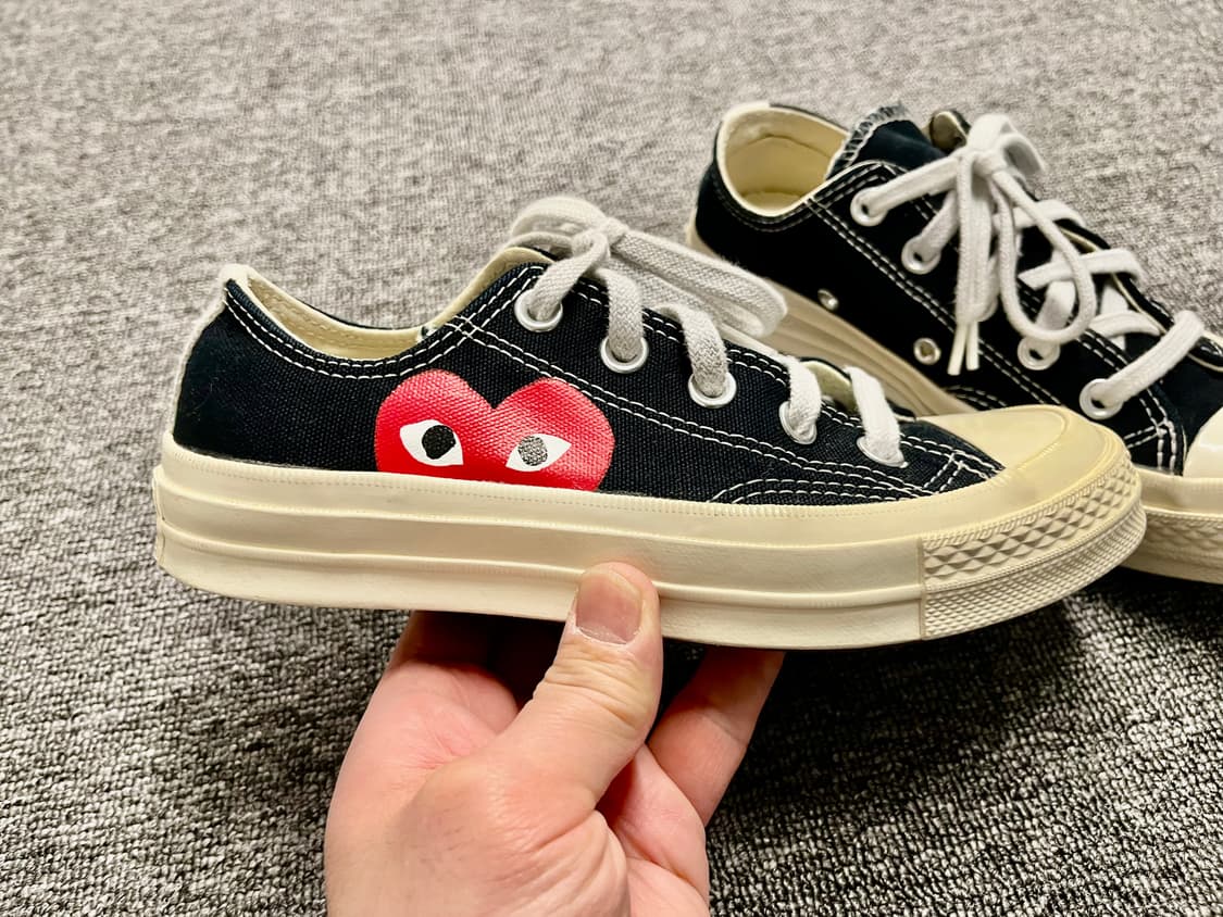 [220] 컨버스 X 꼼데가르송 척테일러 70s 로우 상품이미지4