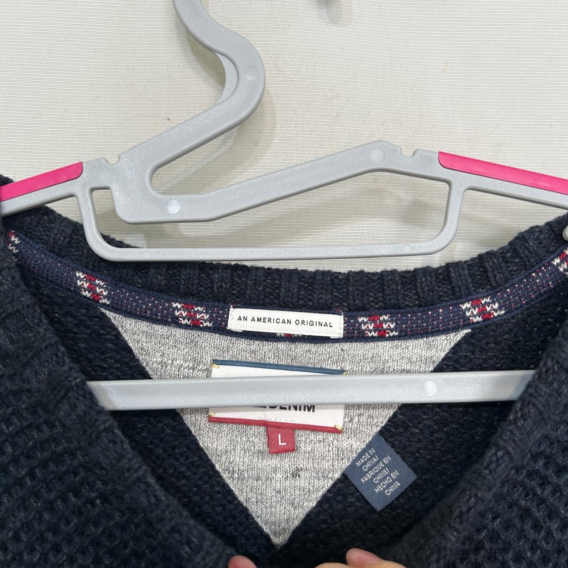 타미힐피거 남성 니트 L  상품이미지2