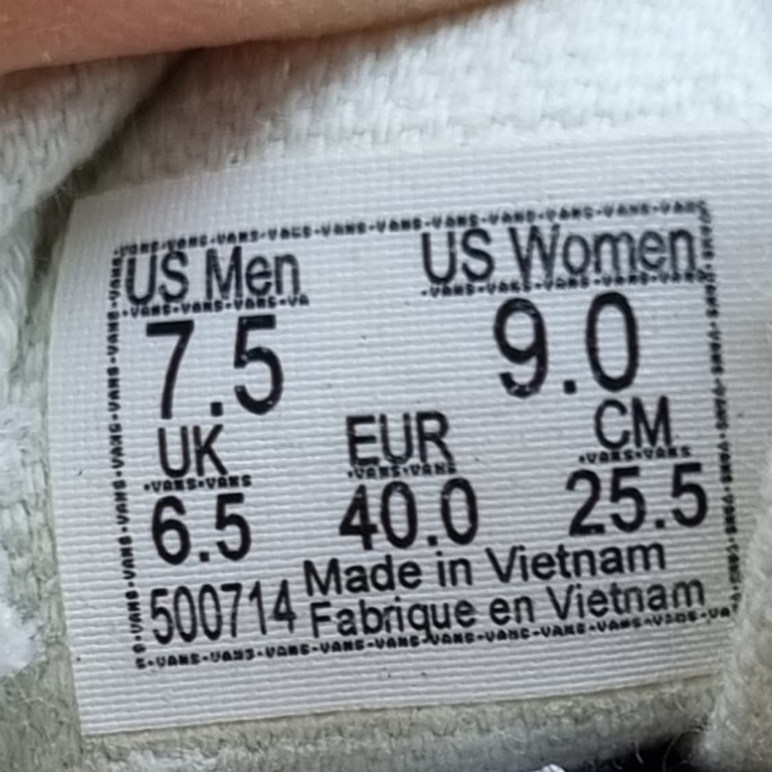 반스 체커보드 슬립온 255 상품이미지6